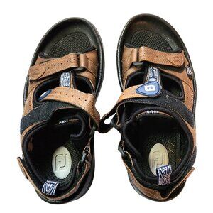 FootJoy Mens Golf Shoes Sandals 7M Soft Spikes Brown spring summer sport